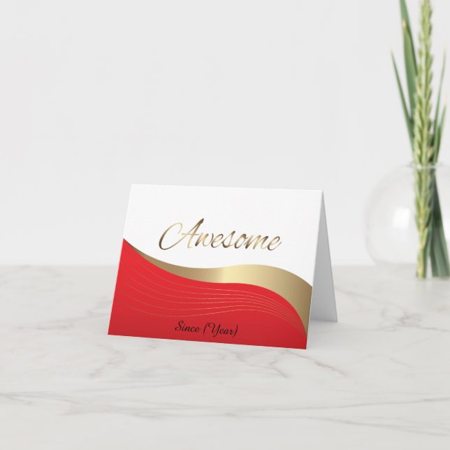 Awesome Card (Front)