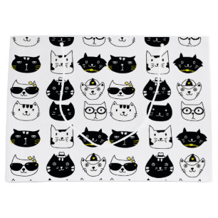 awesome cats Paper Shopping Bags