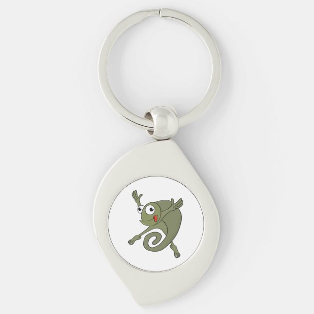 Awesome Chameleon Keychain (Front)