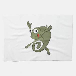 Awesome Chameleon Kitchen Towel