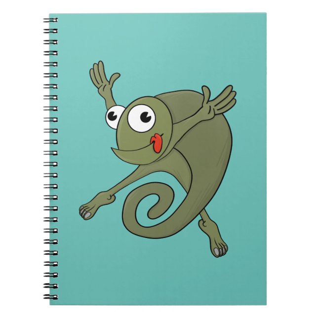 Awesome Chameleon Notebook (Front)