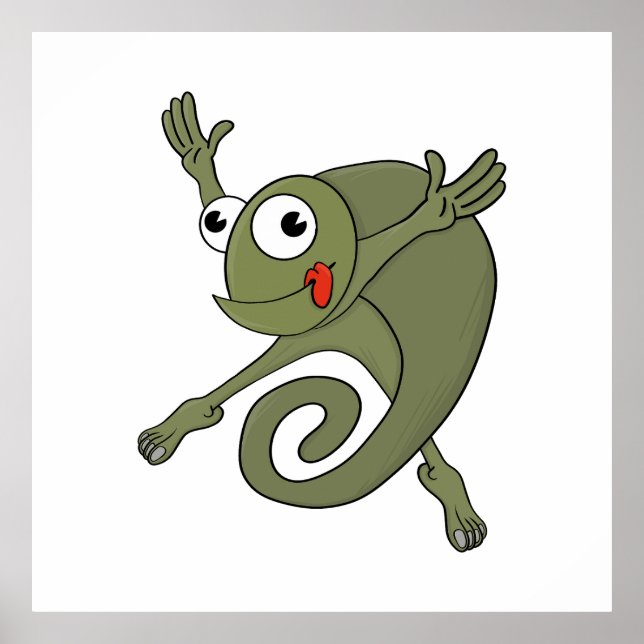 Awesome Chameleon Poster (Front)