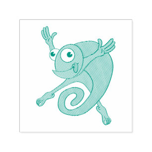 Awesome Chameleon Self-inking Stamp