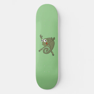 Awesome Chameleon Skateboard