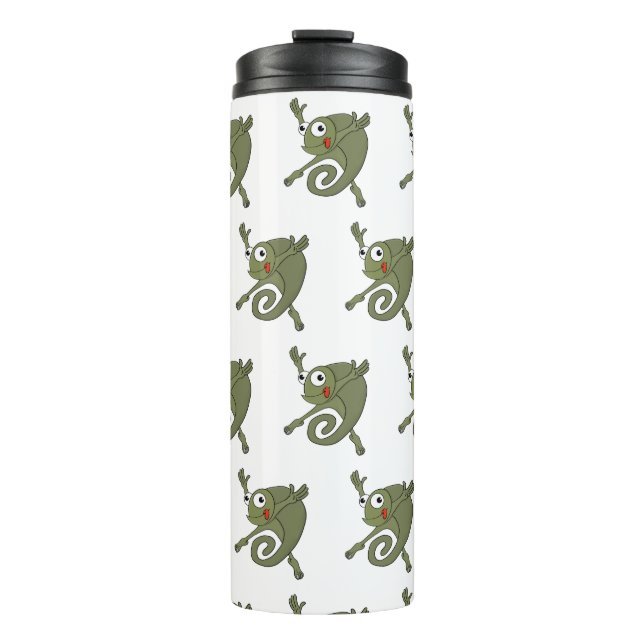 Awesome Chameleon Thermal Tumbler (Front)