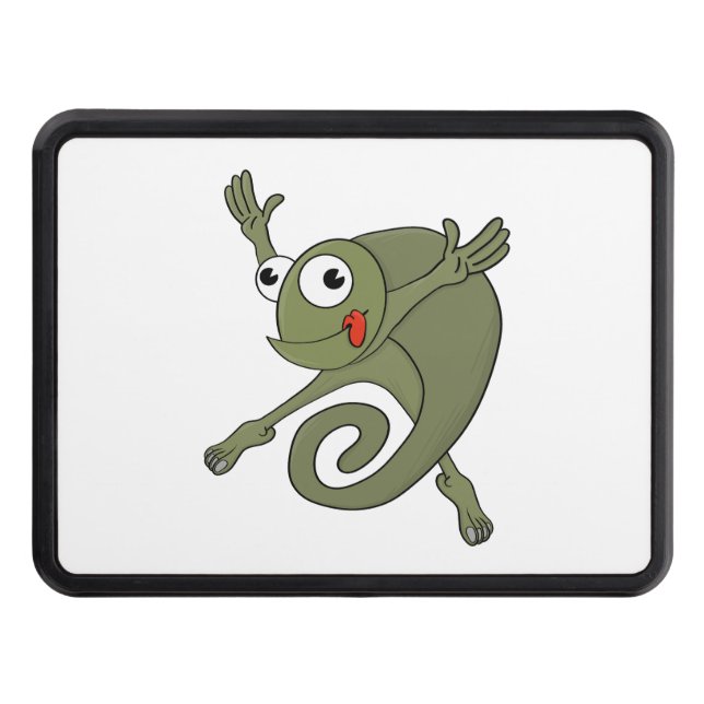 Awesome Chameleon Trailer Hitch Cover (Front)