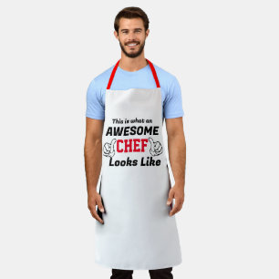 Awesome Chef Apron   Drôle Tablier Cuisinier