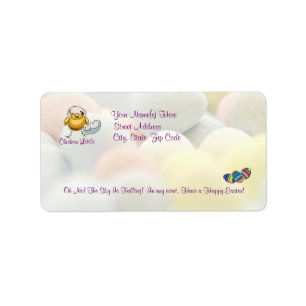 Awesome Chicken Little The Sky Is Falling Label