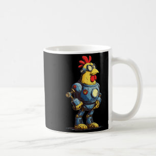 Awesome Chicken Robot For Future Animals Lovers Coffee Mug