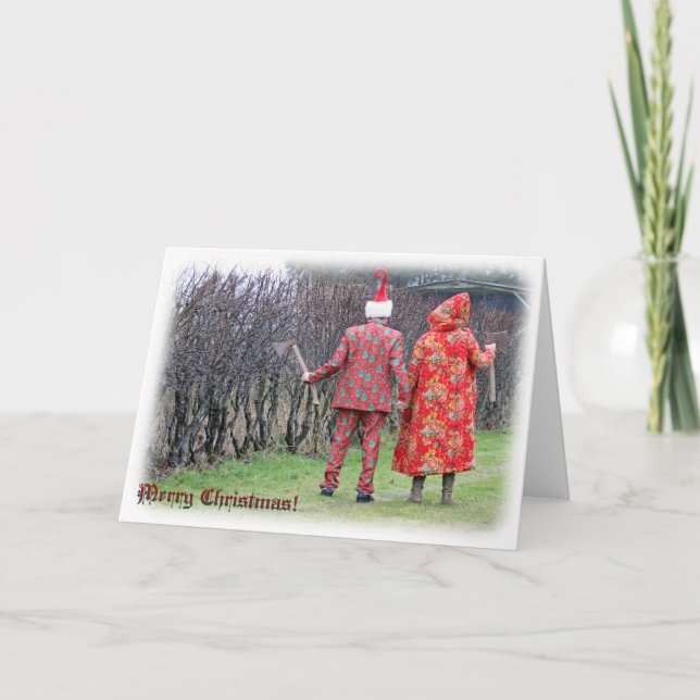 Awesome Christmas Greeting Card (Front)