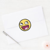 Awesome Classic Round Sticker (Envelope)