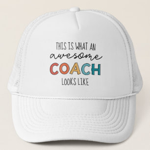 Awesome Coach   Best Coach Ever   Funny Coach Gift Trucker Hat