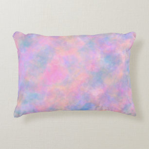 Awesome Combination of Pastel Colours Accent Pillow