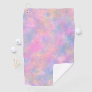 Awesome Combination of Pastel Colours  Golf Towel