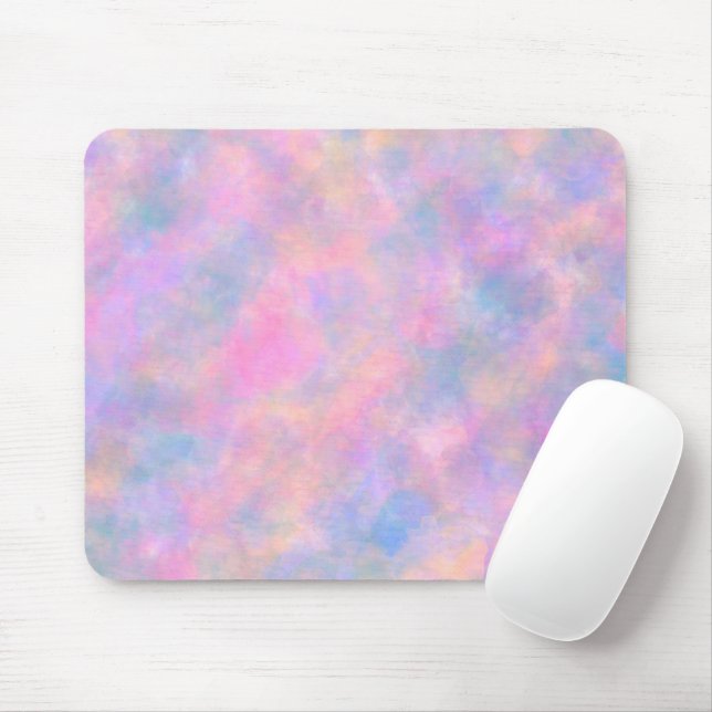Awesome Combination of Pastel Colours  Mouse Pad (With Mouse)