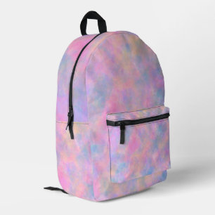 Awesome Combination of Pastel Colours Printed Backpack