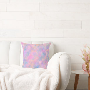 Awesome Combination of Pastel Colours  Throw Pillow