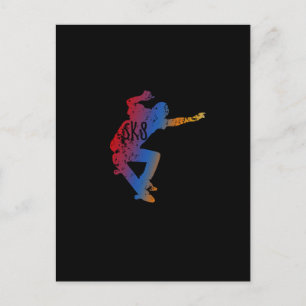Awesome & Cool Skating and Skateboarding Postcard