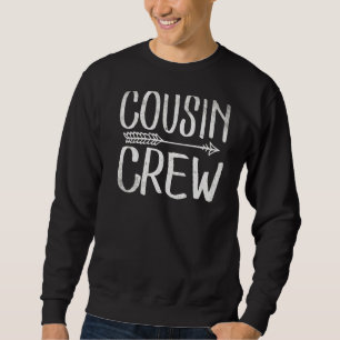 Awesome Cousin Crew For Big Lil Cousins Squad Kid Sweatshirt