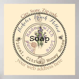 awesome customizable soap poster