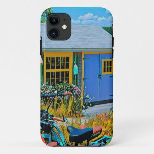 Awesome Cycling Painting iPhone 11 Case