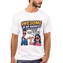 Awesome Dad & Daughter Father's Day Gift Cool Kids