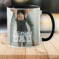 Awesome Dad Since 20XX Simple Modern Photo
