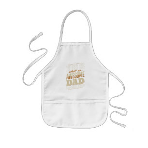 Awesome Dad – Super Dad Look Kids Apron
