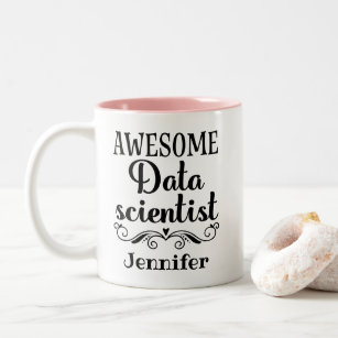 Awesome Data Scientist Two-Tone Coffee Mug