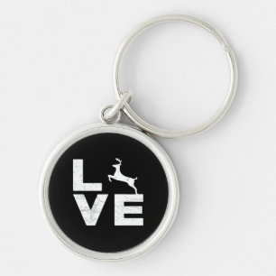 Awesome Deer Lover Trendy Aesthetic Design  Keychain