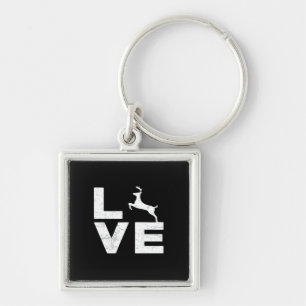 Awesome Deer Lover Trendy Aesthetic Design Keychain