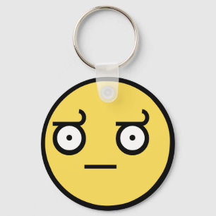 Awesome Disapproval Face Keychain