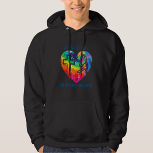 Awesome Dispatcher Life Faith Love Dispatch Hoodie