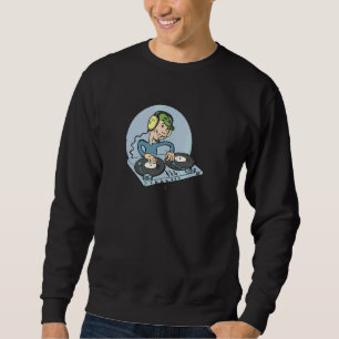 Awesome Dj Turntable  Dj Djane Deejay Controller Sweatshirt