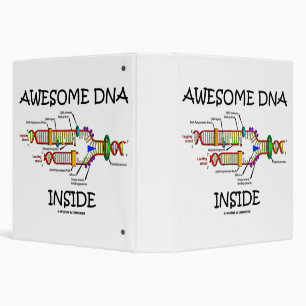 Awesome DNA Inside Molecular Biology Humor Binder