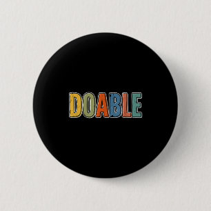 Awesome doable look 2 inch round button