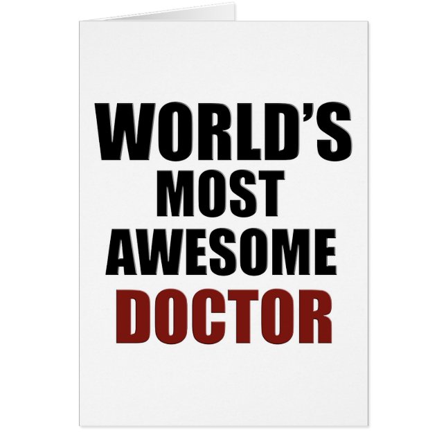 Awesome DOCTOR designs (Front)