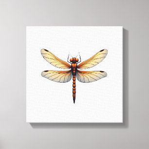 Awesome Dragonfly Costume for Boys and Girls Canvas Print