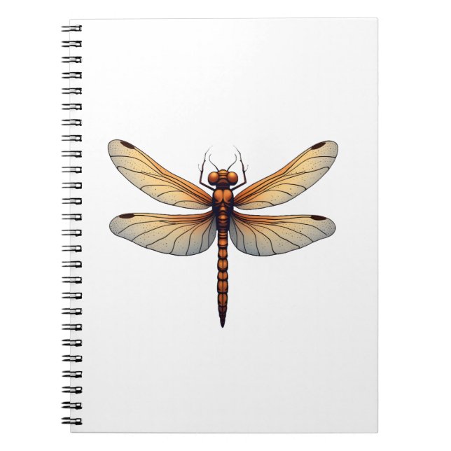 Awesome Dragonfly Costume for Boys and Girls Notebook (Front)