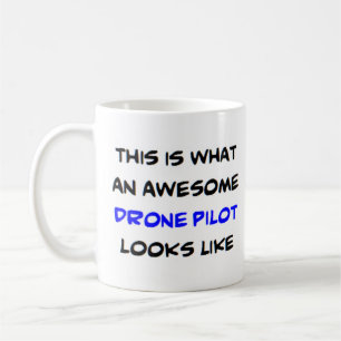 awesome drone pilot coffee mug
