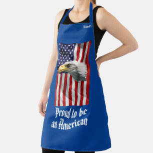 Awesome Eagle, The American Flag, Patriotic Apron