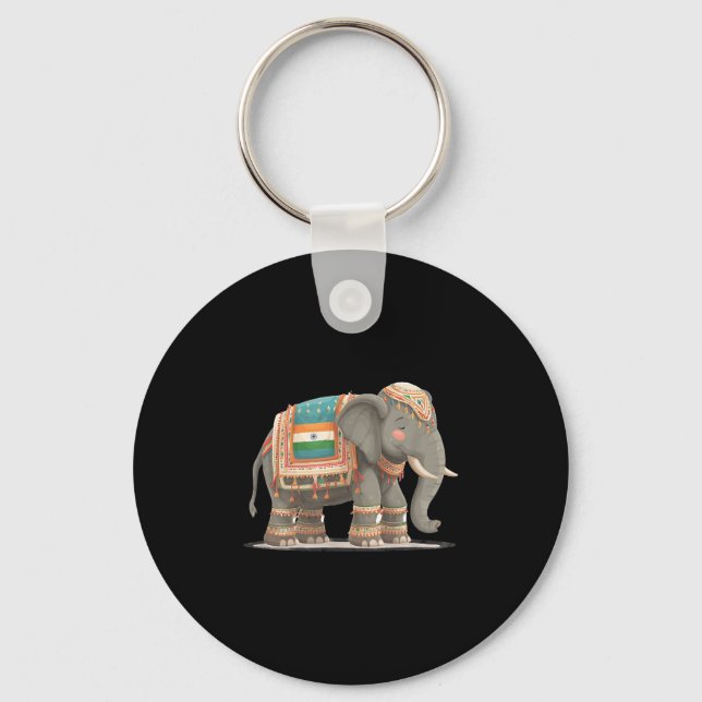 Awesome Elephant Costume For Boys And Girls  Keychain (Front)