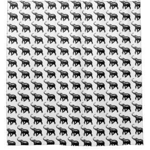 awesome elephants . pattern