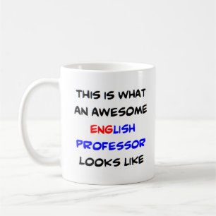 awesome english professor coffee mug
