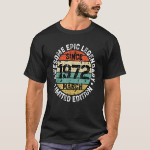 Awesome Epic Legendary Since March 1972 Essential T-Shirt