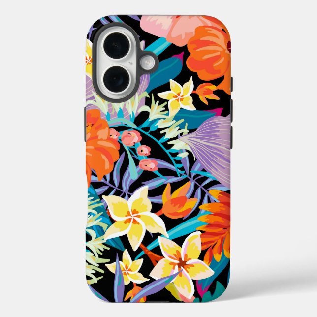 Awesome Exotic Flowers Case-Mate iPhone Case (Back)