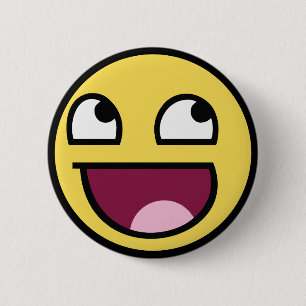 Awesome Face 2 Inch Round Button