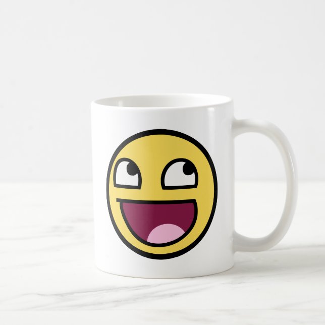 awesome face awesome face coffee mug (Right)