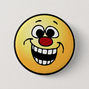 Awesome Face Grumpey 2 Inch Round Button