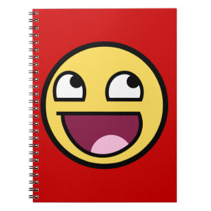 Awesome Face Notebook